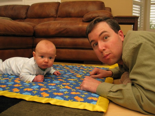 Silliness @ Tummy Time